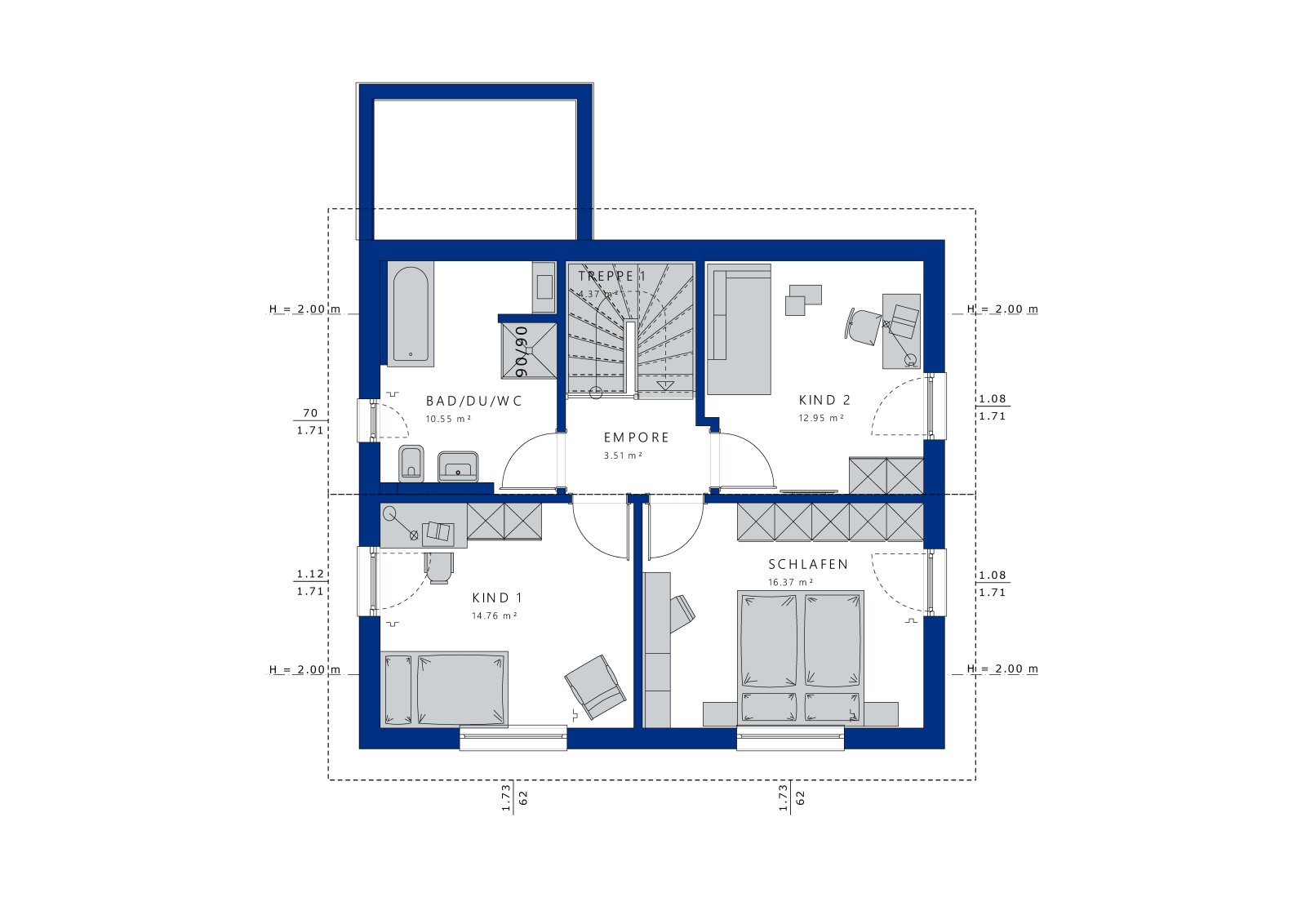 Einfamilienhaus Ihr individuell gestaltetes Zuhause - Bien-Zenker Edition 125
