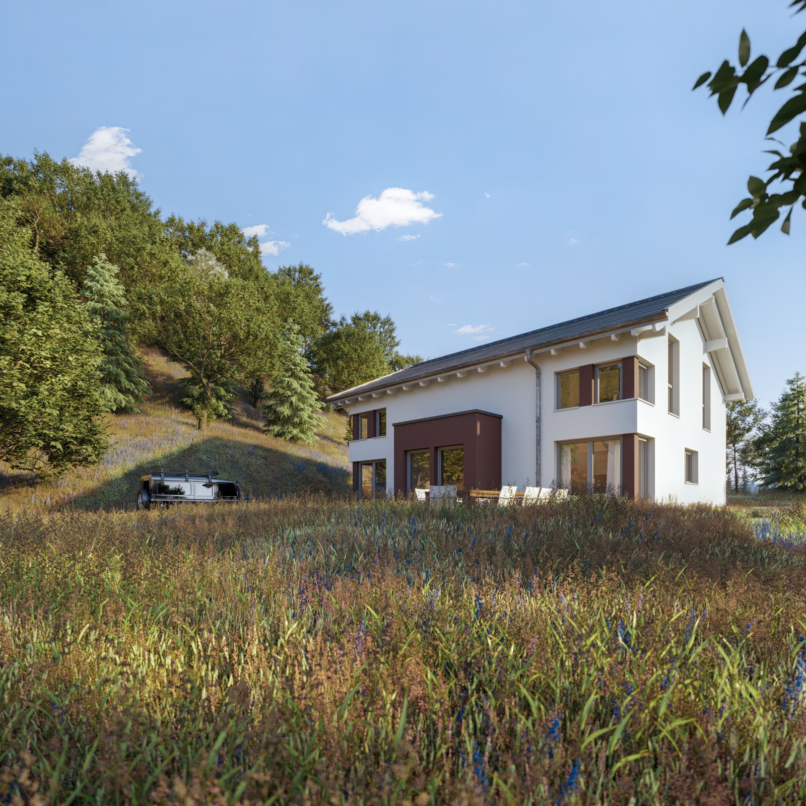 Einfamilienhaus:  Maßgeschneiderte Perfektion trifft auf Tradition